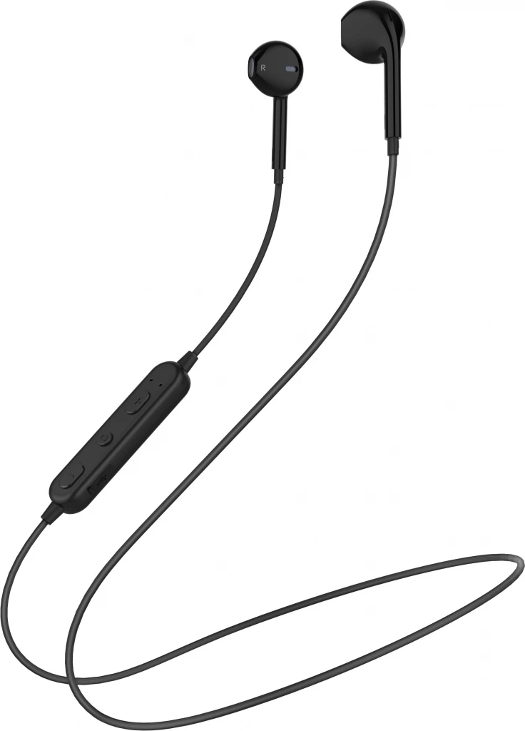 Kufje Moye Hermes Sport, wireless Bluetooth 4.2, me mikrofon, 80mAh, e zezë