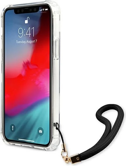 Mbështjellës Guess GUHCP12MKSARBK për iPhone 12/12 Pro, Hardcase, Camo, i zi