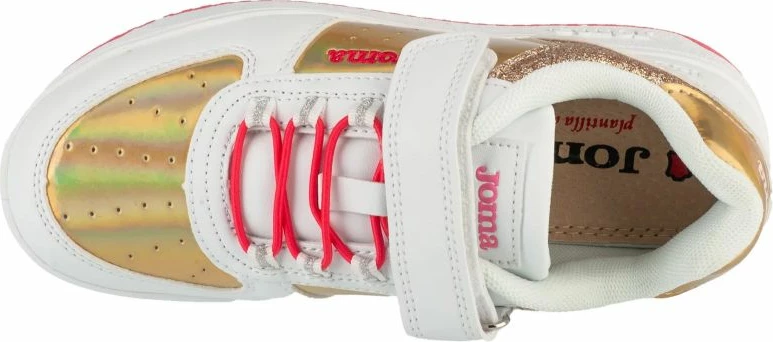 Atlete për fëmijë Joma, të bardha dhe të arta [Madhësia: 27]