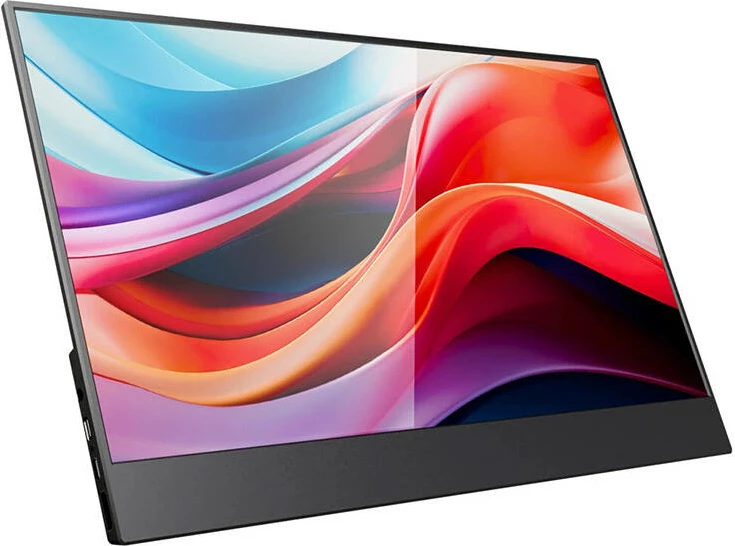 Monitor portativ BlitzWolf PCM3-AIR, 14", FHD 1080p, HDR, me altoparlantë, i zi
