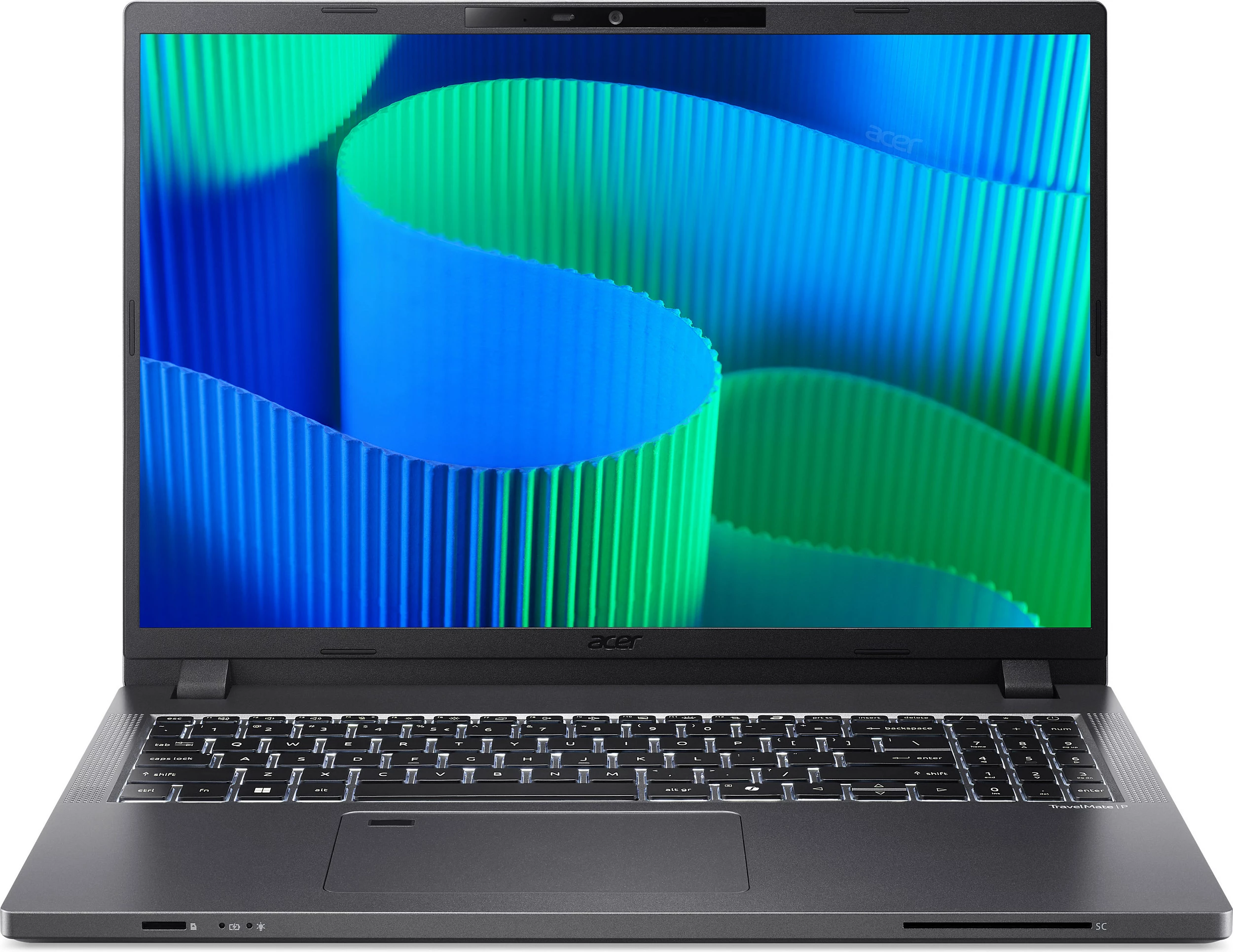 Laptop Acer TravelMate P2, 16" WUXGA 16:10, 16GB RAM, 256GB SSD, Windows 11 Pro, gri