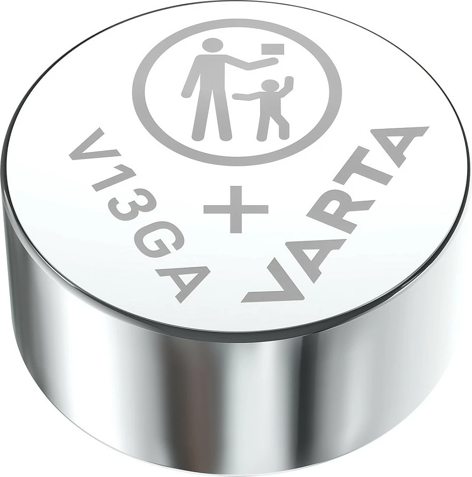 Bateri Varta V13GA/LR44, alkaline 1.5V, 2 copë, metalike