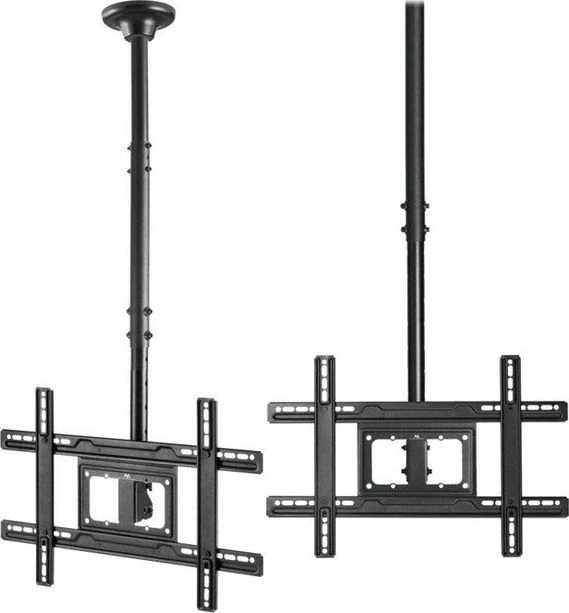 Mbajtëse tavani për TV Maclean MC-803 23"-100", 50 kg, VESA 600x400, e zezë, set me vida