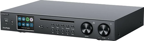 Receiver stereo Kenwood KR-W8000SCD-B, CD player, Bluetooth 5.2, Wi‑Fi/Internet Radio, 60 W, i zi
