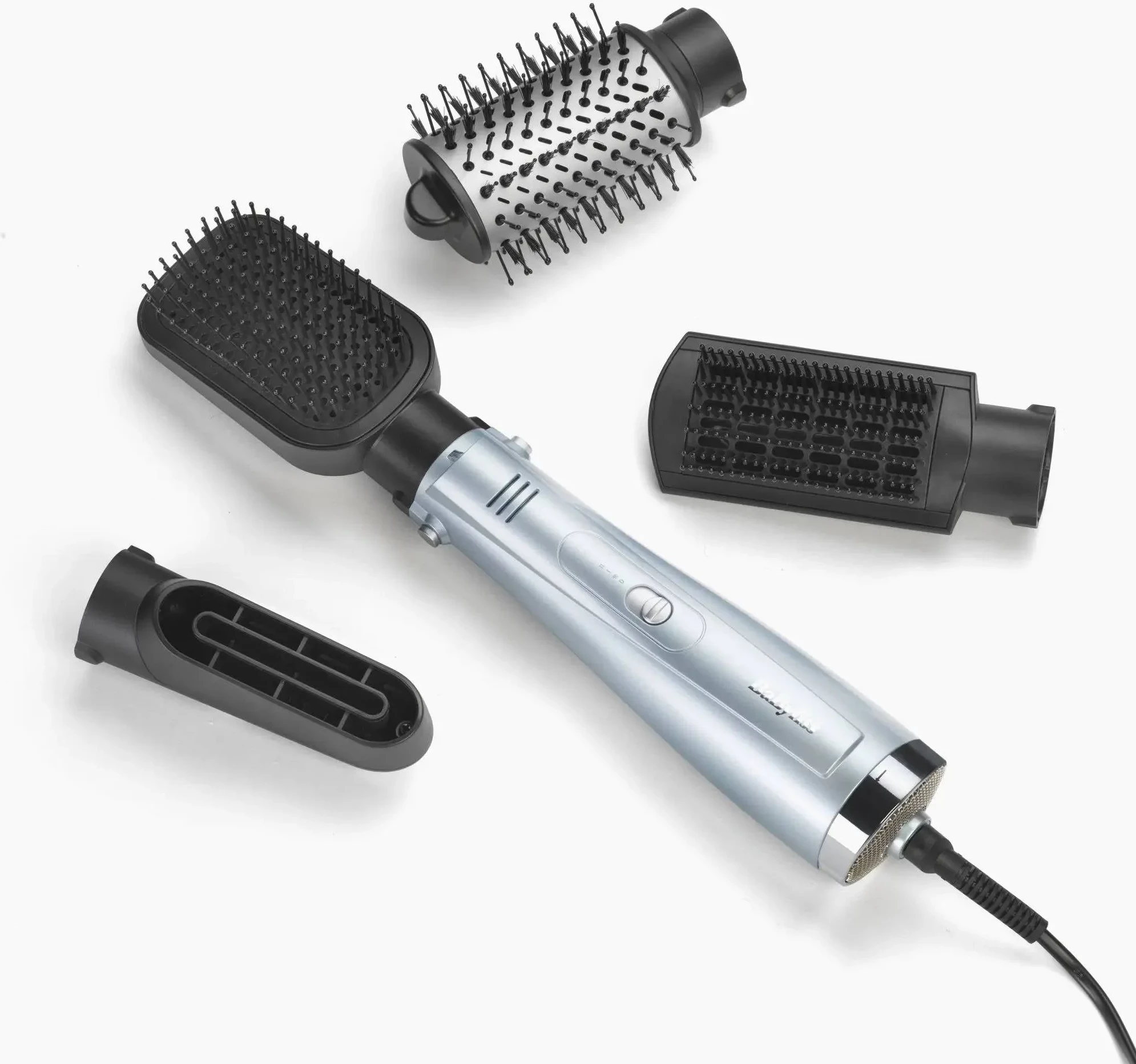 furçë nxehtësie BaByliss AS774E 1000W Hydro-Fusion, 4 në 1, set 4 aksesorë