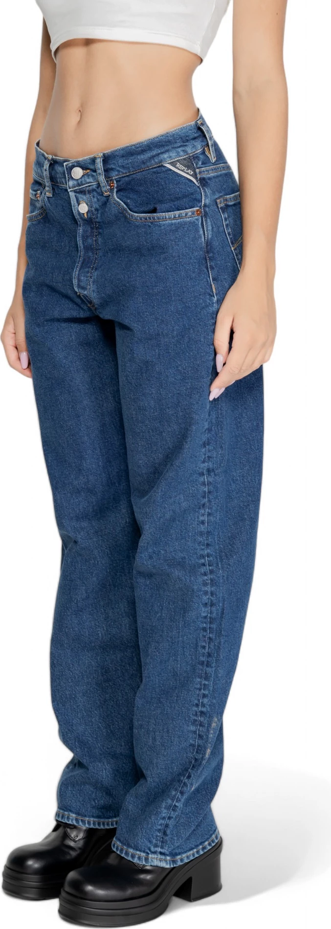 Xhinse për femra Replay 13 OZ W9Z1 .000.759 52D, denim blu e errët [Madhësia: W31 L32]