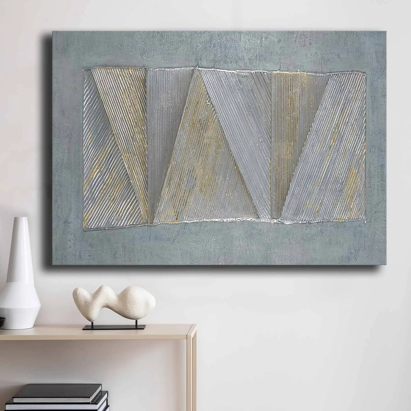 Pikturë dekorative në kanavacë, shumëngjyrëshe, Wallity, 70x100cm