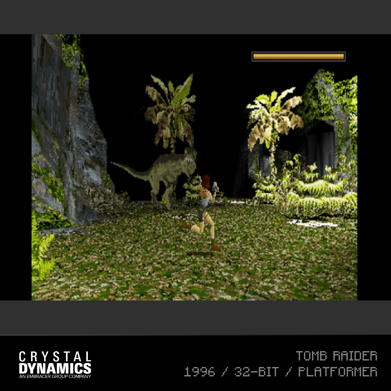 Konzolë lojërash Evercade VS-R 1080p HDMI, WiFi, 2 slota kasetash, me 1 kontrollor + kasetë Tomb Raider Collection 1, gri e errët