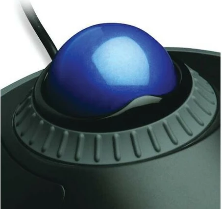 Trackball Kensington Orbit me Scroll Ring, me kabllo, USB, i zi