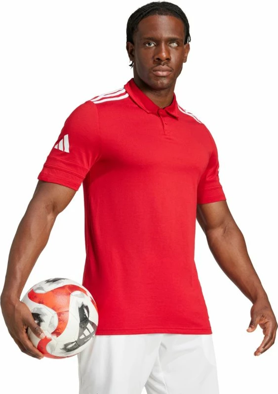 Maicë polo për meshkuj adidas, e kuqe [Madhësia: XXL]