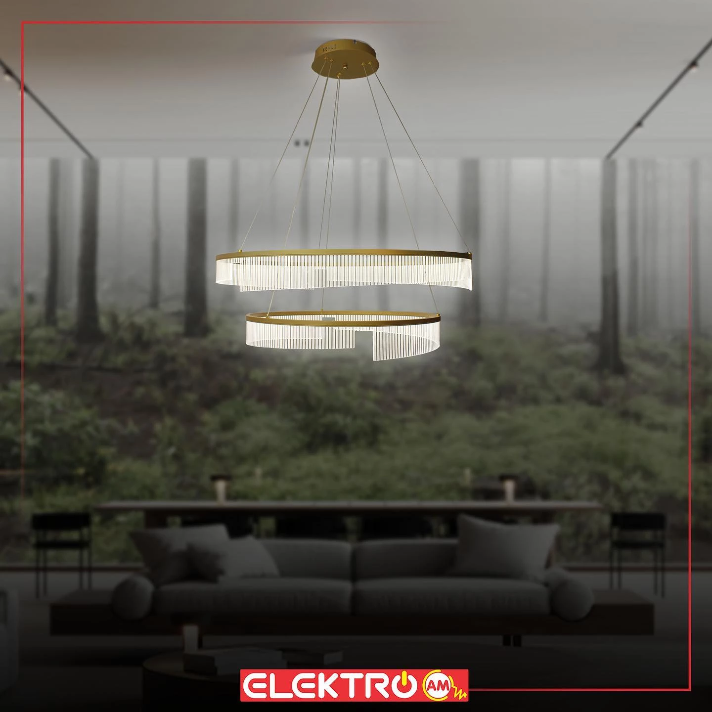 Abazhur LED 77629P 80-60