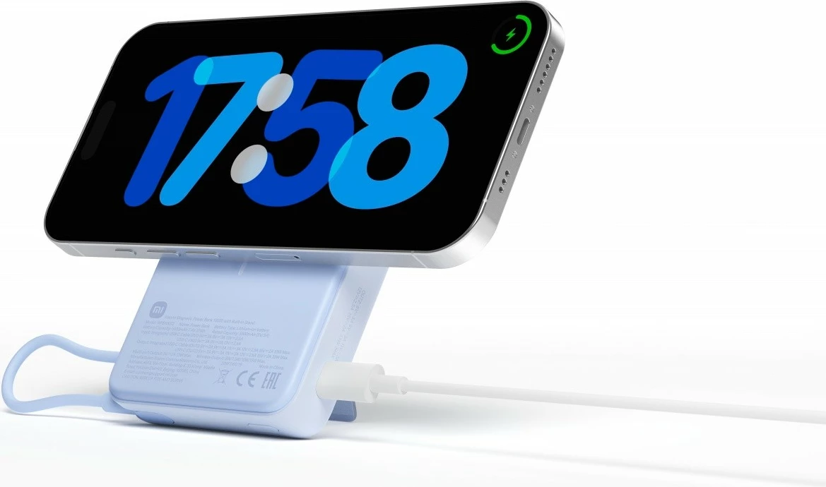 Powerbank magnetik Xiaomi 71806 10000mAh 33W me stand, gri