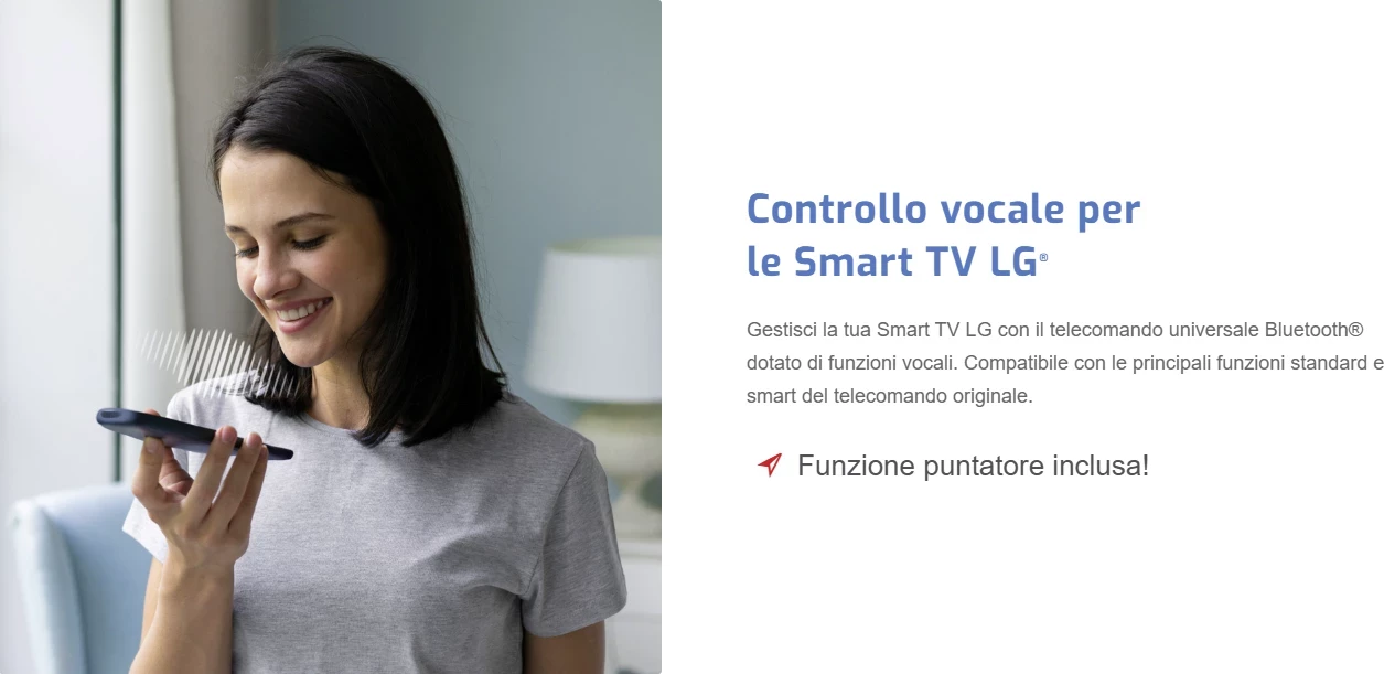 Telekomandë universale Bluetooth Superior Electronics SUPTBB001 për LG, e zezë