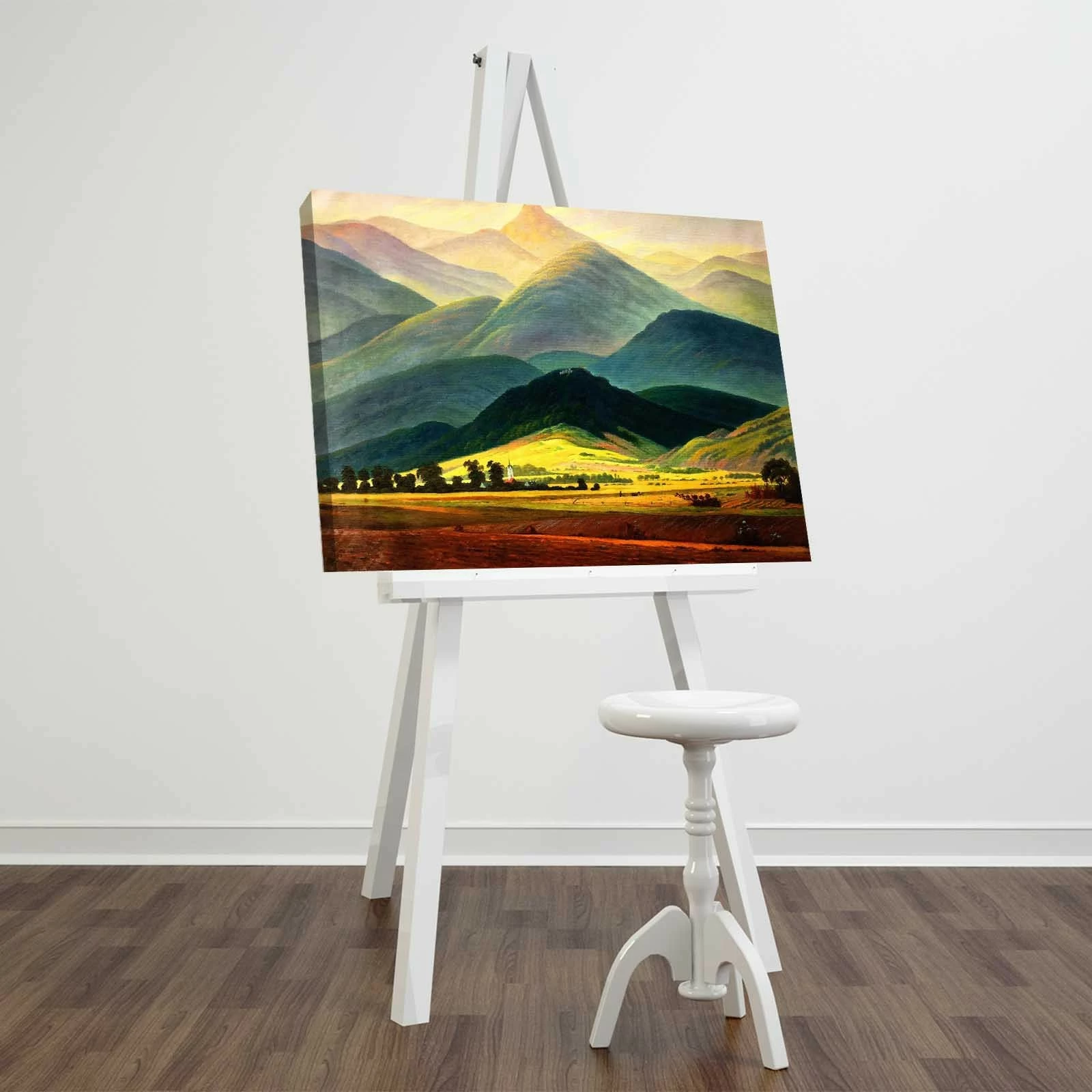 Pikturë dekorative në kanavacë, FAMOUSART-100, shumëngjyrëshe, 45x70cm