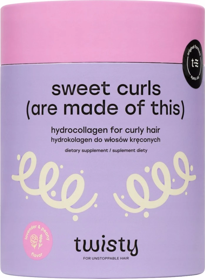 Kolagjen i hidrolizuar për flokë Twisty Sweet Curls, 210g