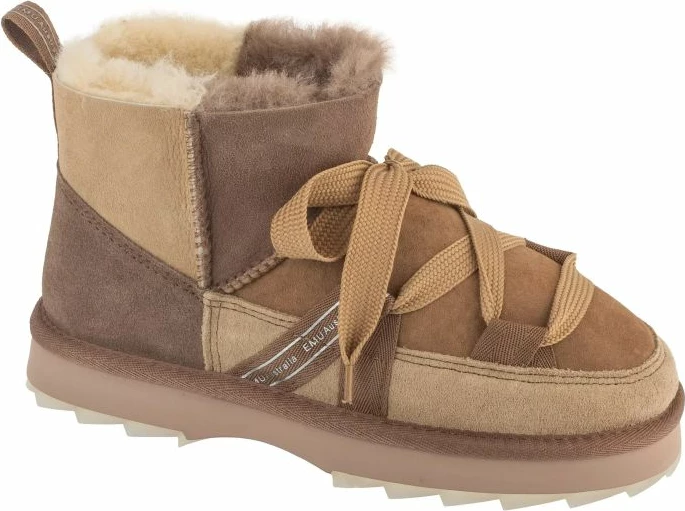 Çizme femra EMU Australia Blurred Micro Patchwork W13195, kafe