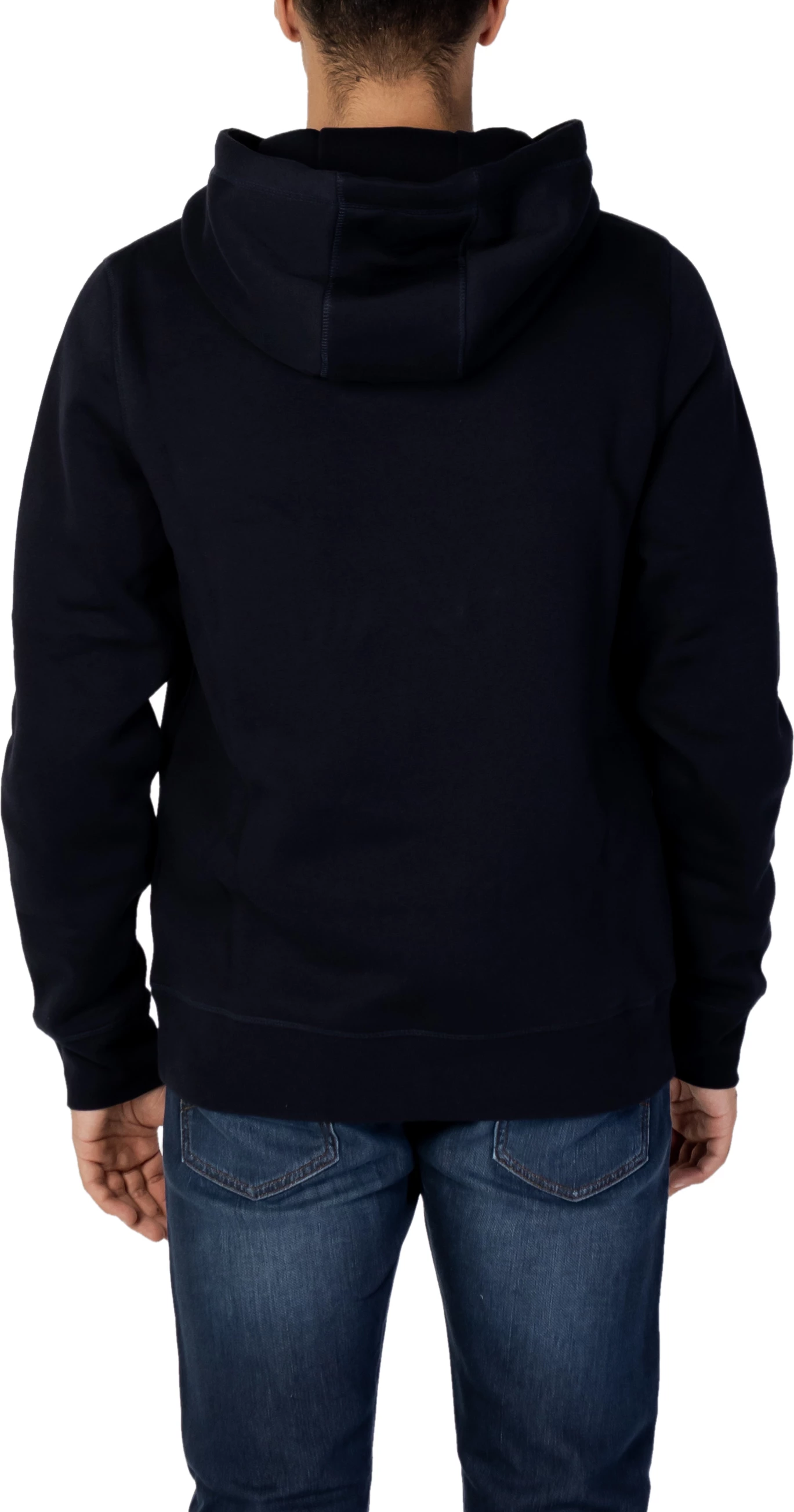 Duks me kapuç për meshkuj Tommy Hilfiger CORE TOMMY LOGO MW0MW10752, kaltër e errët [Madhësia: XS]