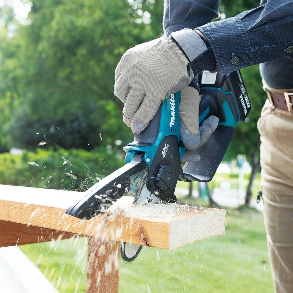 Sharrë elektrike Makita DUC101Z, 18V, 320W, 10cm, zi/kaltër
