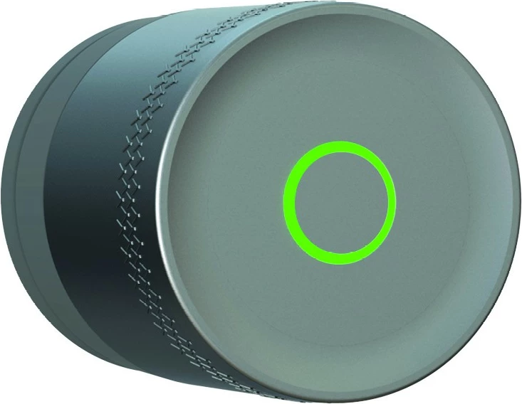 Kyç smart Yale Linus L2 Lite, kompatibil me Matter, Auto-Unlock & KeySense, 3x CR123A, për cilindër Euro Profile, argjendtë