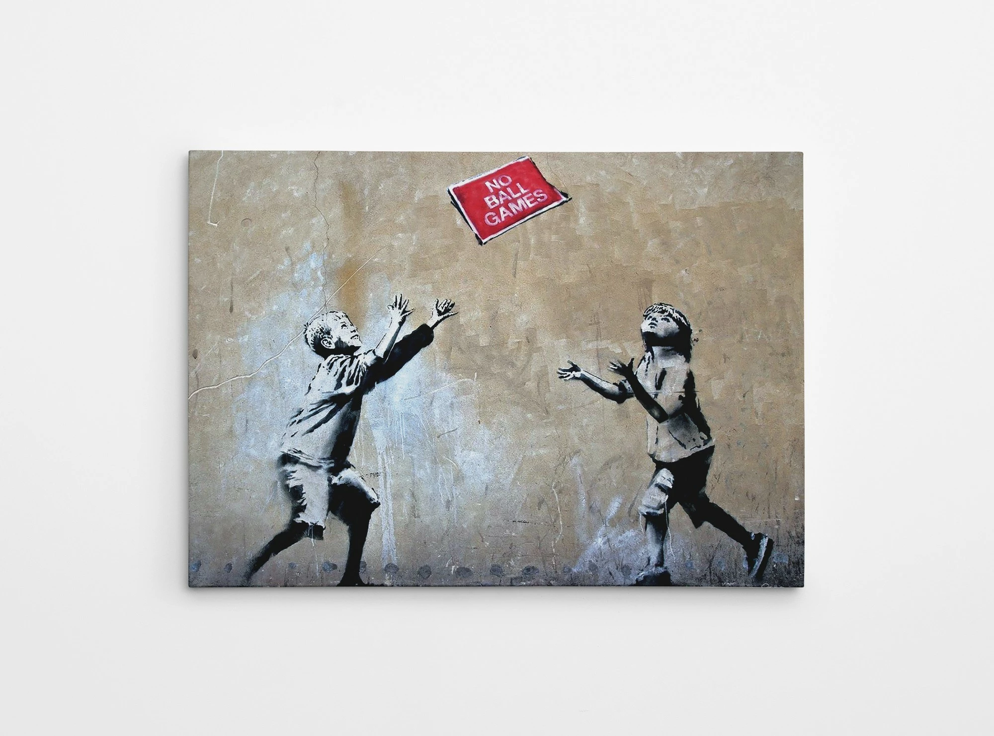 Pikturë dekorative në kanavacë, Banksy, WY09, 50x70cm