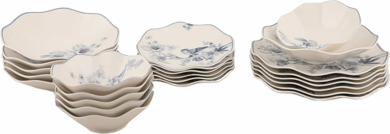 Set enësh për drekë (24 copë), Hermia, GBSNES24Y4E1891