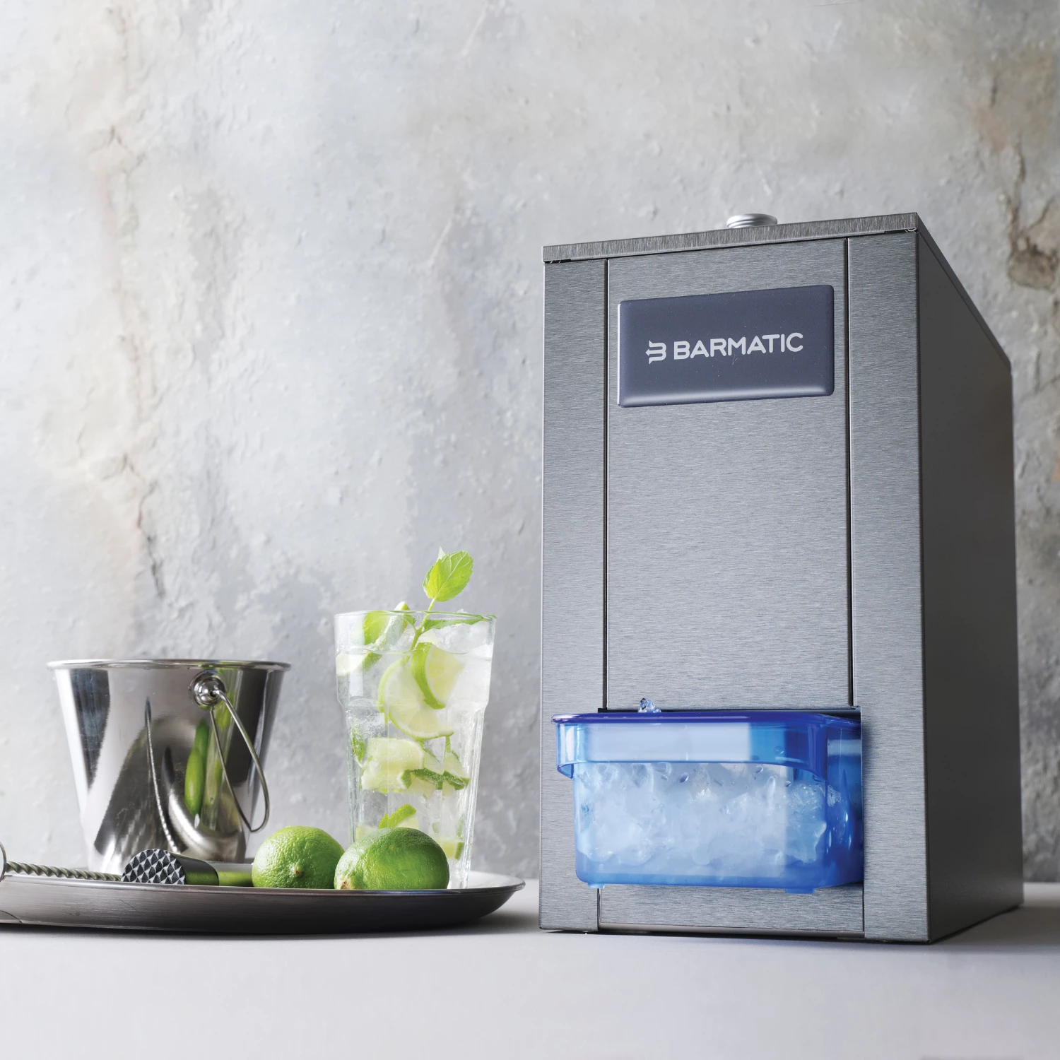 Thyes akulli profesional, Barmatic, 180 kg/orë, 150 W, 320x180x330 mm, gri