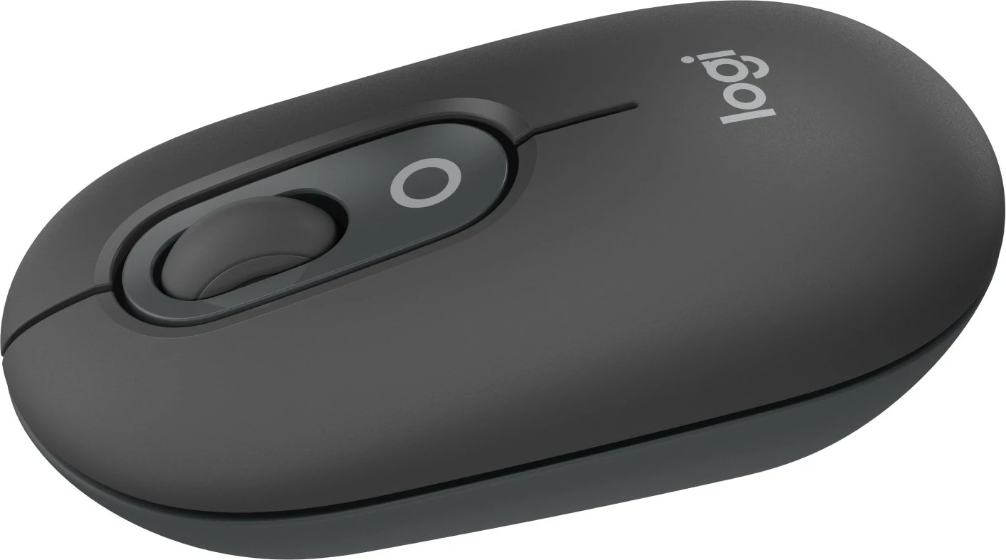 Maus Logitech POP me emoji, Bluetooth, Graphite