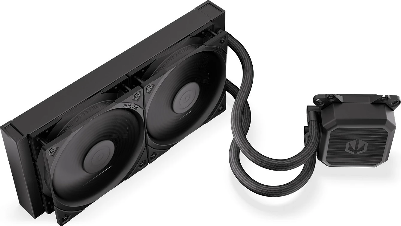 Ftohës uji AIO Endorfy Navis F240, 240mm, 2x120mm PWM, i zi