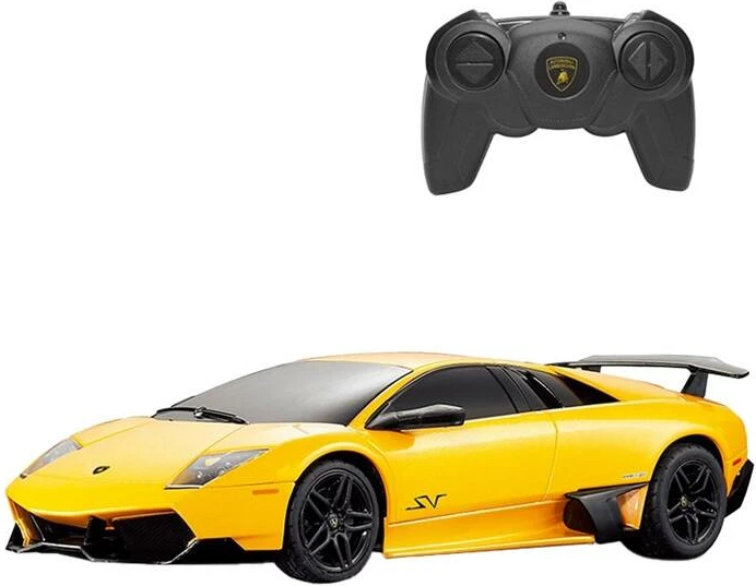 Makine me telekomandë RASTAR Lamborghini Murciélago LP670-4 1:24, e verdhë
