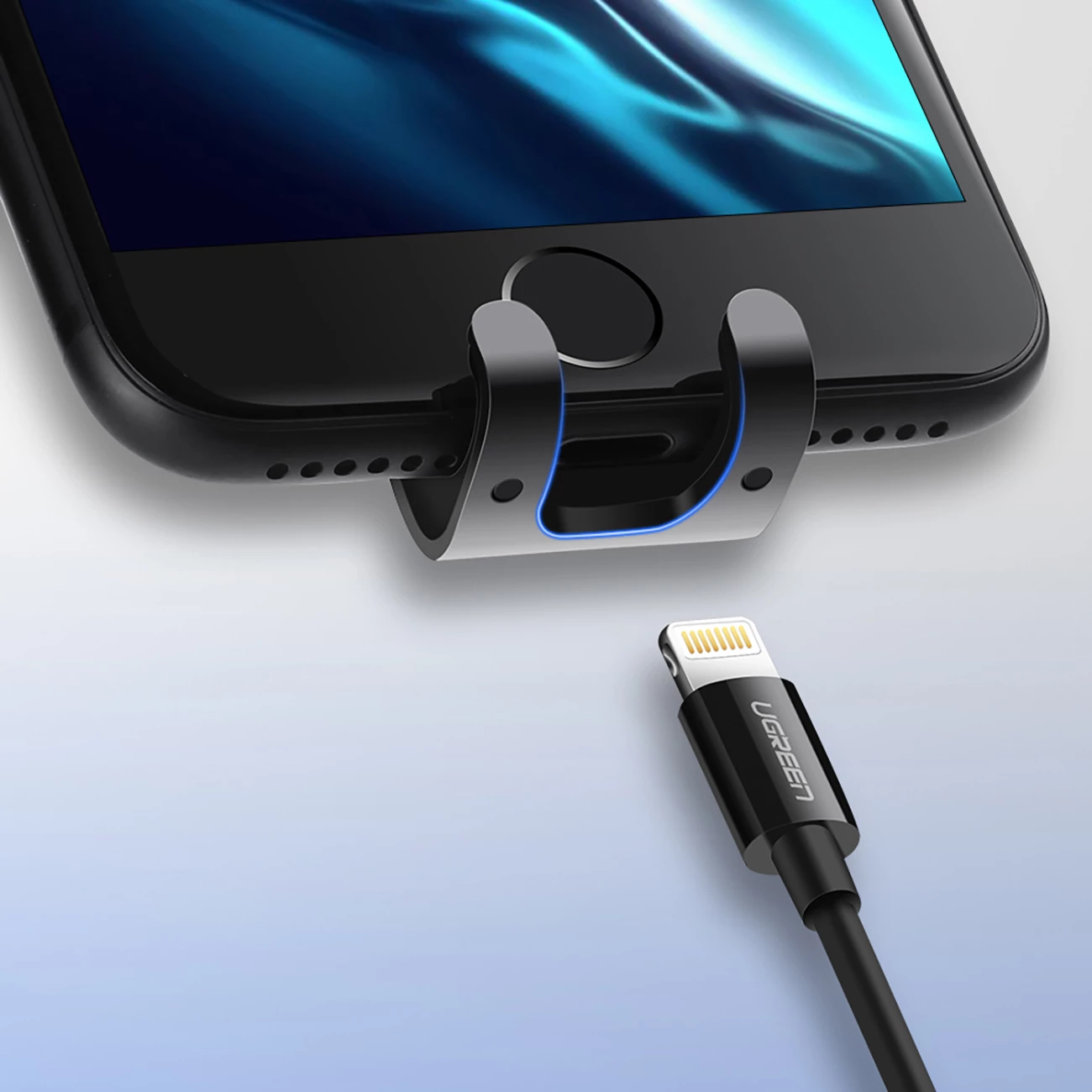Mbajtës graviteti për celular Ugreen LP130, për grilë ajri, i zi