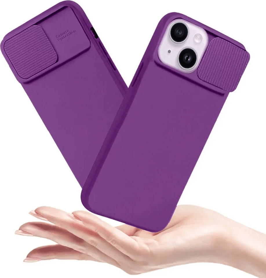 Mbështjellës ONASI Lens Cover për Samsung Galaxy A54, silikoni, mbrojtje kamere, vjollcë