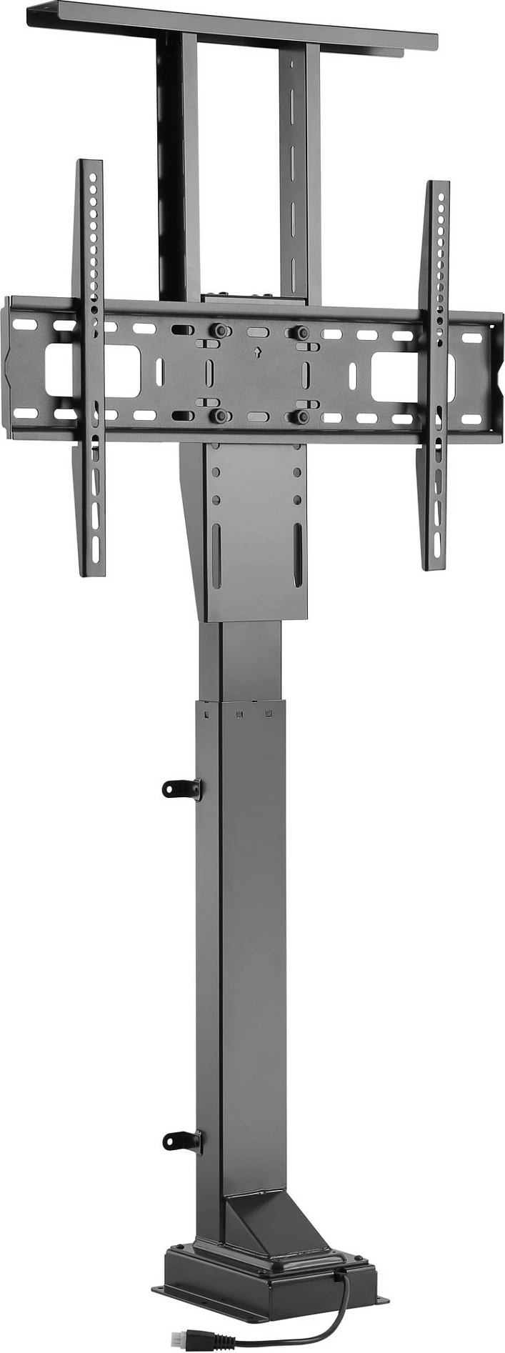 Mbajtës televizori me lift elektrik EQUIP 650606, 37-65", VESA 200x200-600x400, 50 kg, me telekomandë, i zi