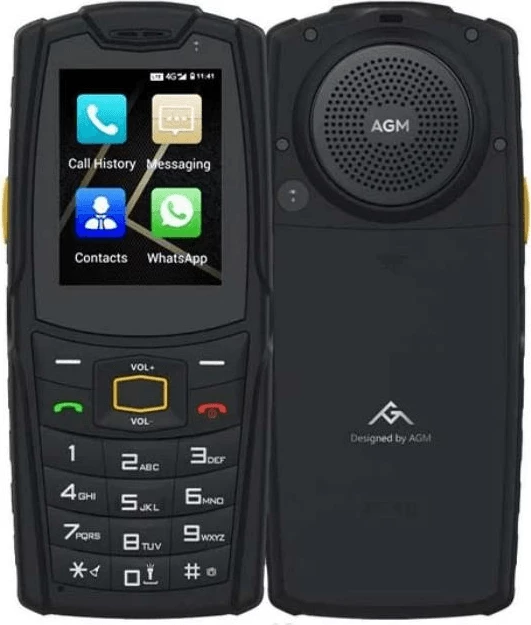 Celular rezistent me butona AGM M7 1GB/8GB Dual SIM 4G Android 8.1 IP68/IP69K MIL-STD-810H, i zi