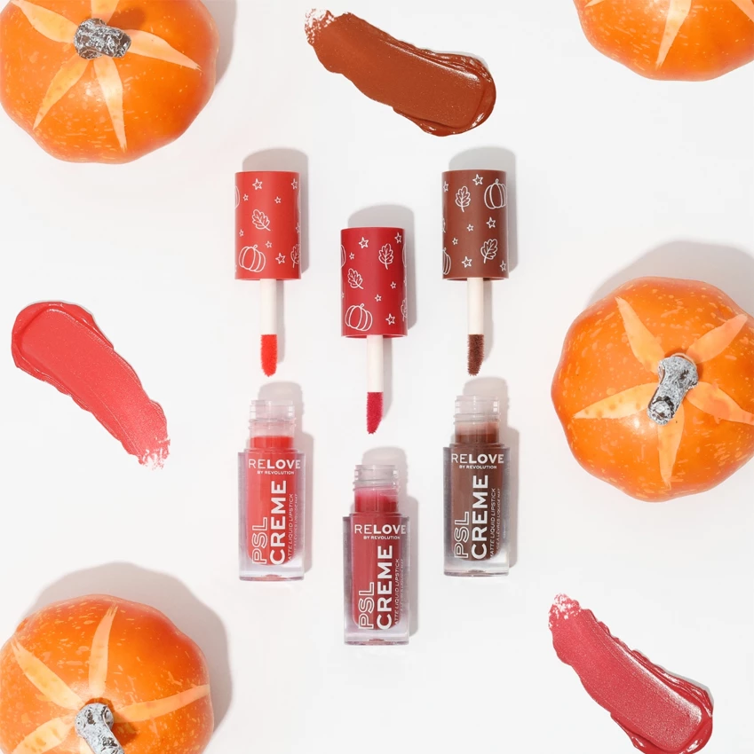Revolution Relove *Pumpkin Spice* - Matte Liquid Lipstick PSL Creme - Pumpkin Spice