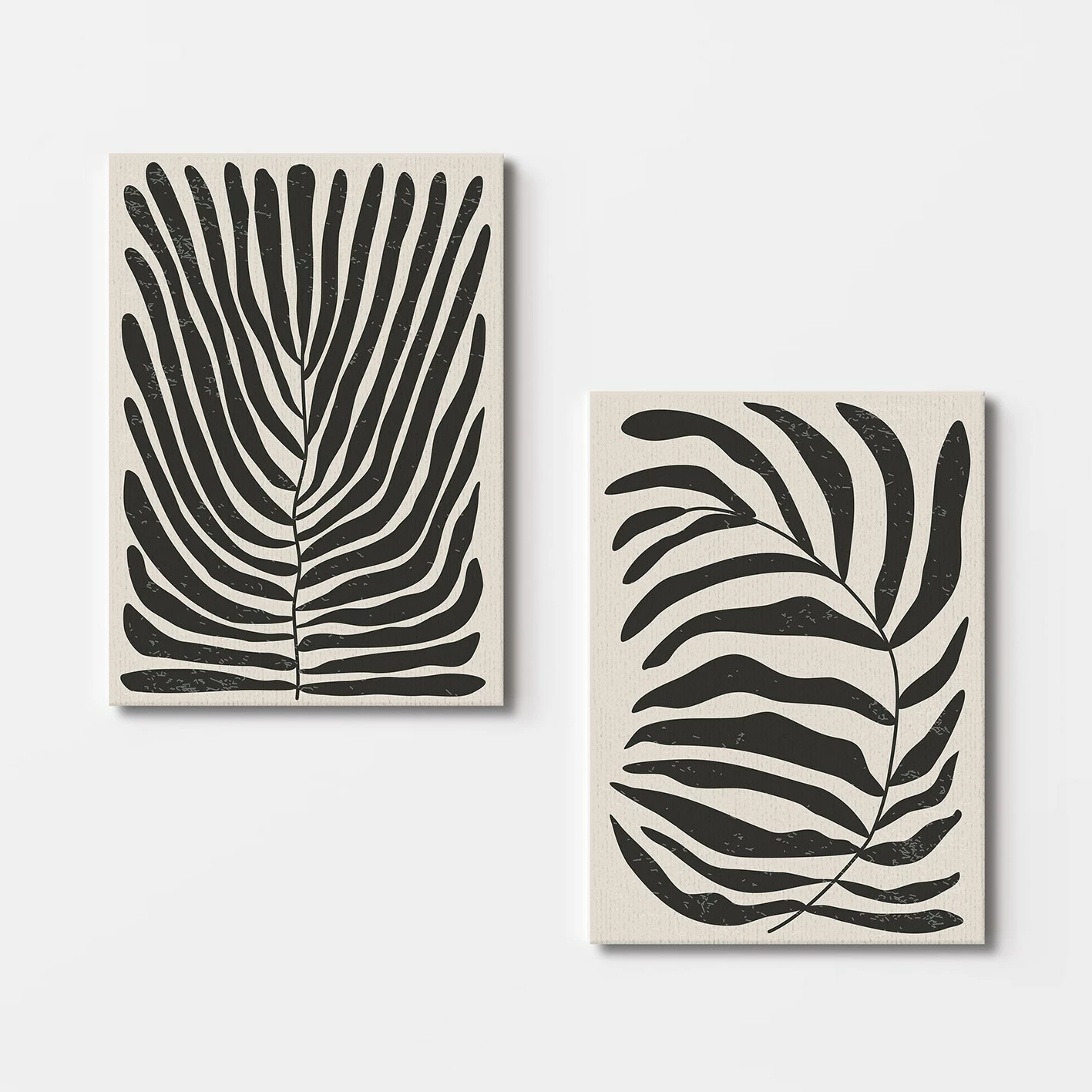 Pikturë dekorative në kanavacë (2 copa), Wallity, 2KNV4323, 50x70cm