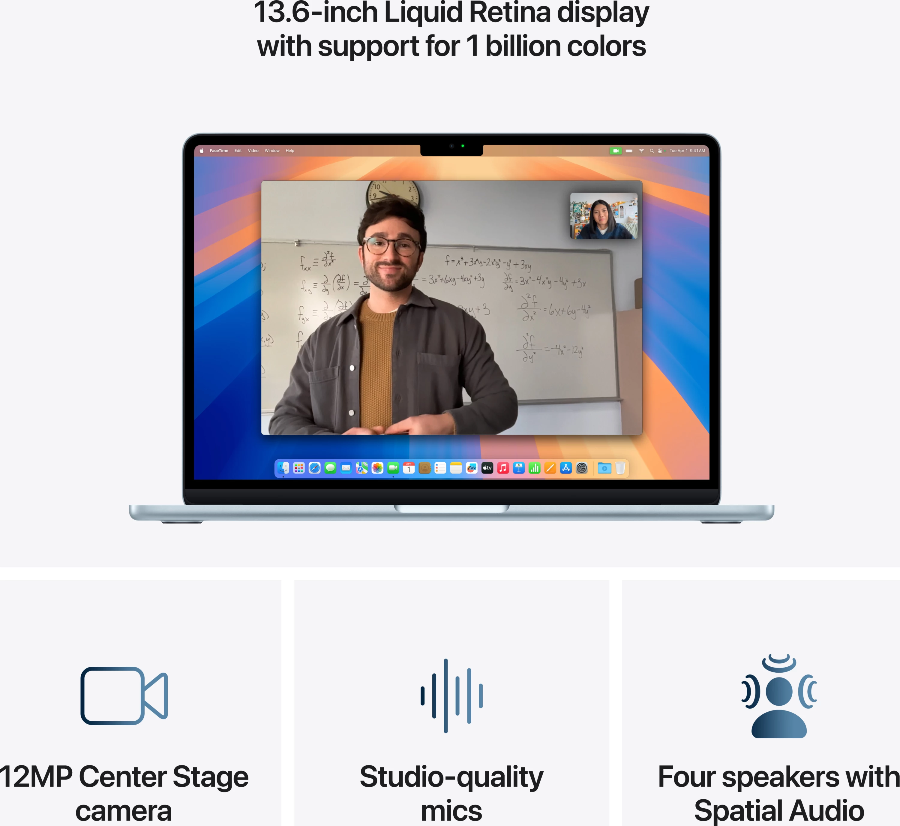 Apple MacBook Air, 13.6", M4 10-core, 16GB, 256GB SSD, 8-core GPU, Midnight