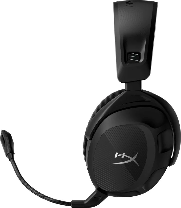Kufje pa tela gaming, HyperX Cloud Stinger 2 676A2AA, 2.4 GHz me mikrofon, kontroll zëri, stereo, të zeza