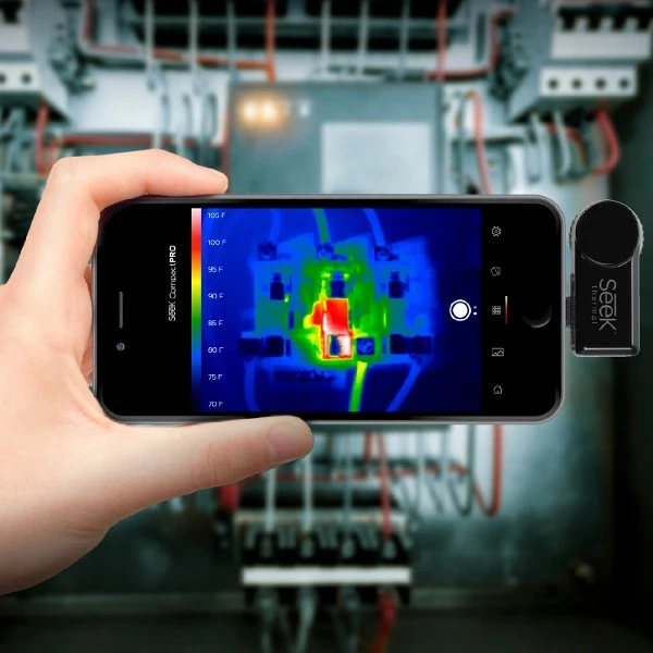 Kamerë termike Seek Thermal Pro FF për iOS, 320x240, 9 paleta, Lightning