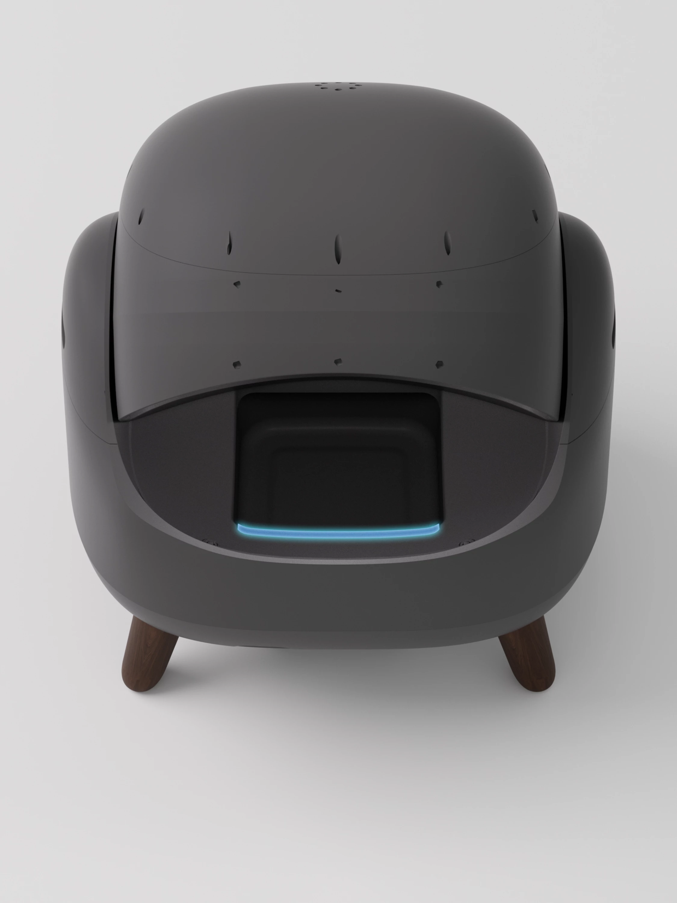 kuti rëre smart automatike për mace Catlink C08 Scooper OPEN-X, me Wi‑Fi/app, 4 L rërë + 12 L depo mbetjesh, gri