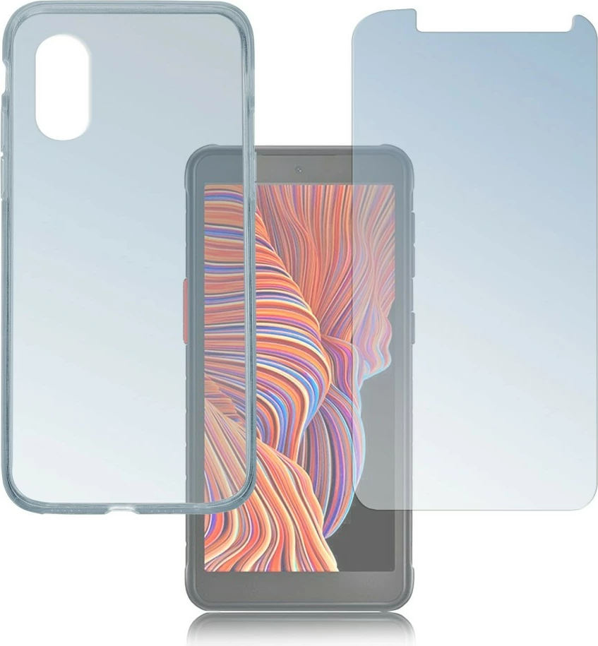 Mbështjellës ekrani 4smarts Samsung Galaxy Xcover 5, Transparent
