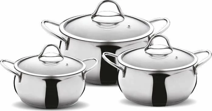 Set tenxheresh inox (6 copë), Hermia, SAU6