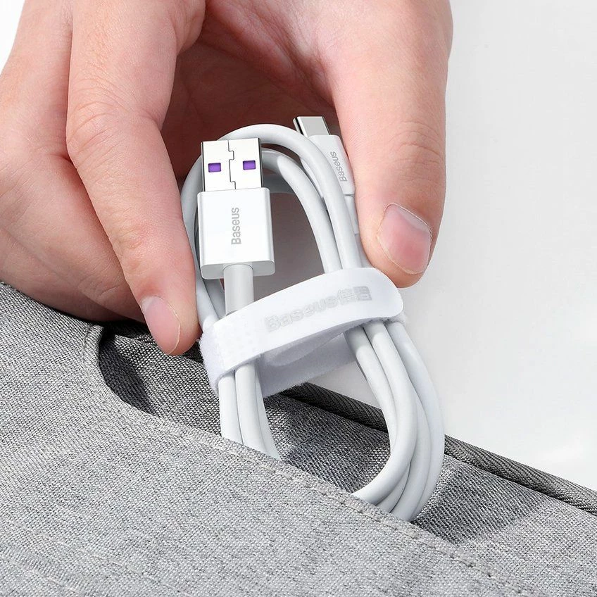 Kabllo USB-A në USB-C Baseus Superior BSU2667BLK 1 m 66 W, e zezë