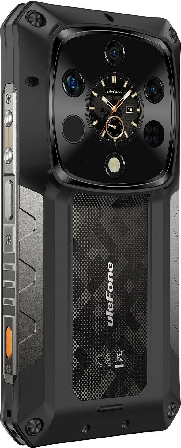 Celular Ulefone Armor 28 Ultra Thermal 5G, 16GB RAM, 1TB, e zezë