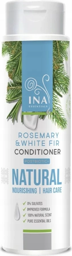 Kondicioner për flokë INA ESSENTIALS me vaj rozmarine dhe bredhi të bardhë për femra, 250ml