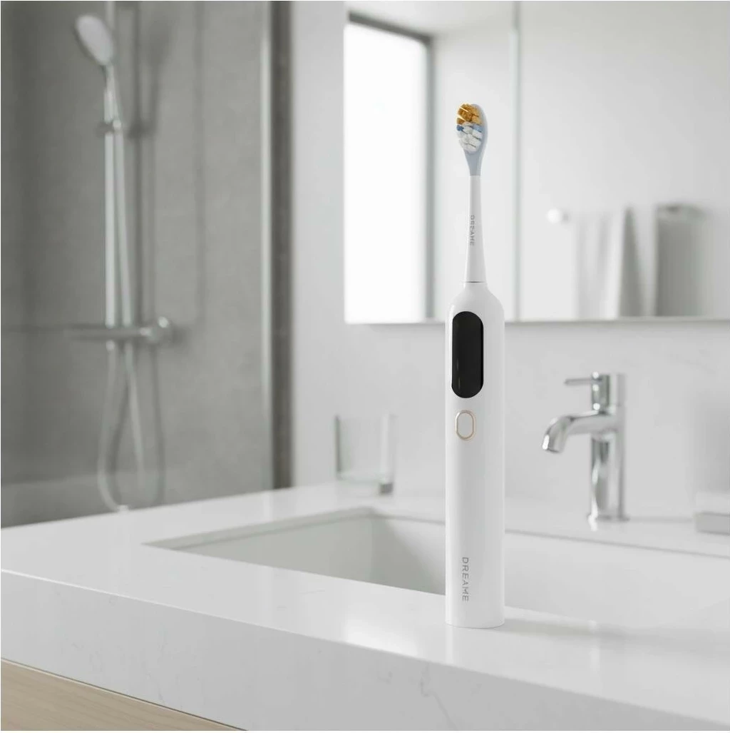 Furçë dhëmbësh sonike Dreame F02 Pro, 6 koka, USB-C, e bardhë