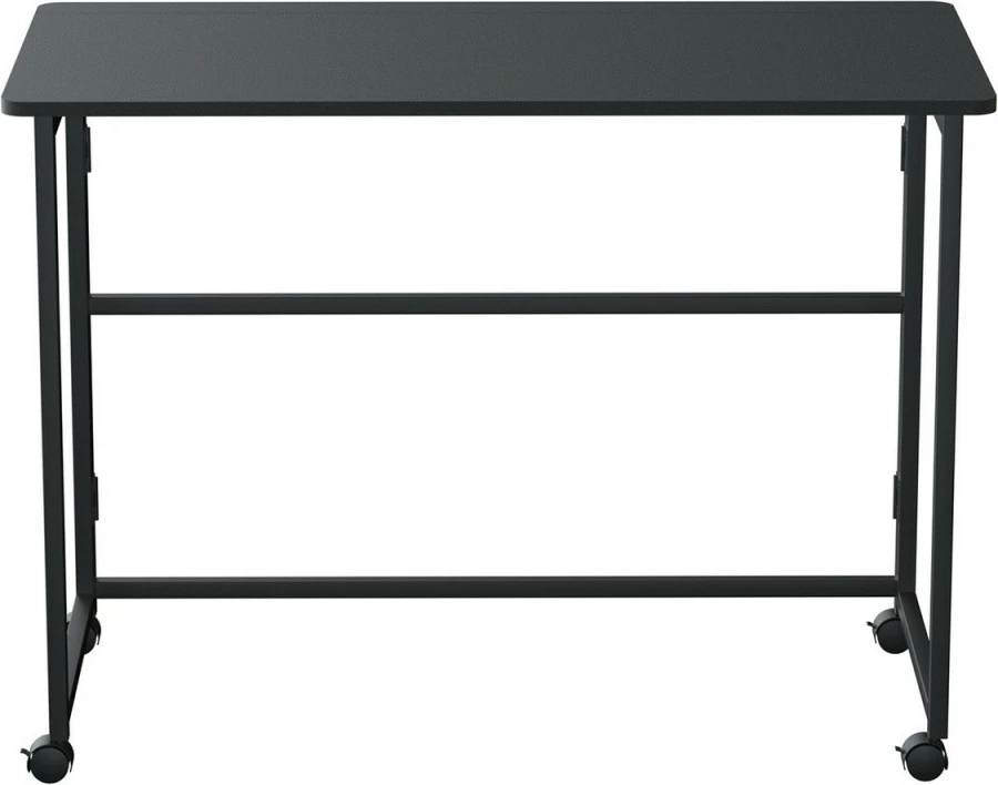 Tavolinë pune palosëse mobile, Maclean MC-1250 B, 100x50 cm, ngarkesë max 50 kg, e zezë