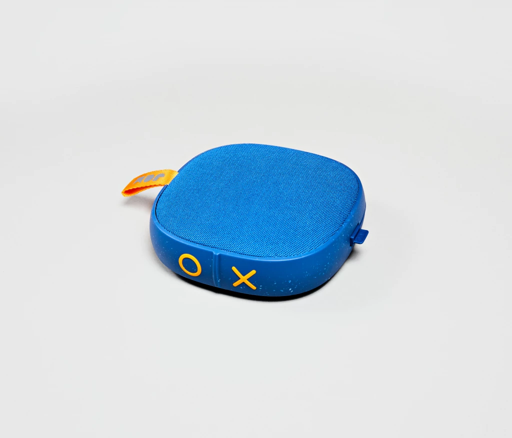 Altoparlant Jam Audio Hang Tight Bluetooth, rreze 30 m, hands-free, kabllo karikimi e integruar, blu