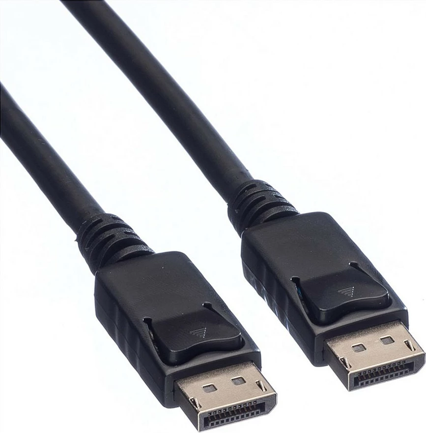 Kabëll DisplayPort VALUE DP-DPLSOH10M, 10 m, 4K 60Hz, i zi