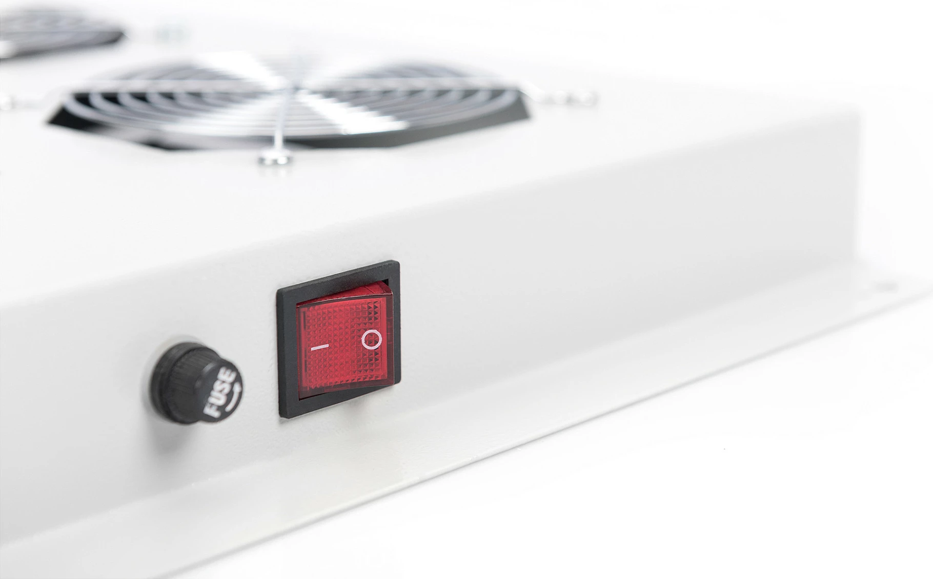 Aksesor ftohës Digitus për kabinete rrjeti Varioflex-N/Unique/Dynamic Basic, 2 ventilatorë, gri