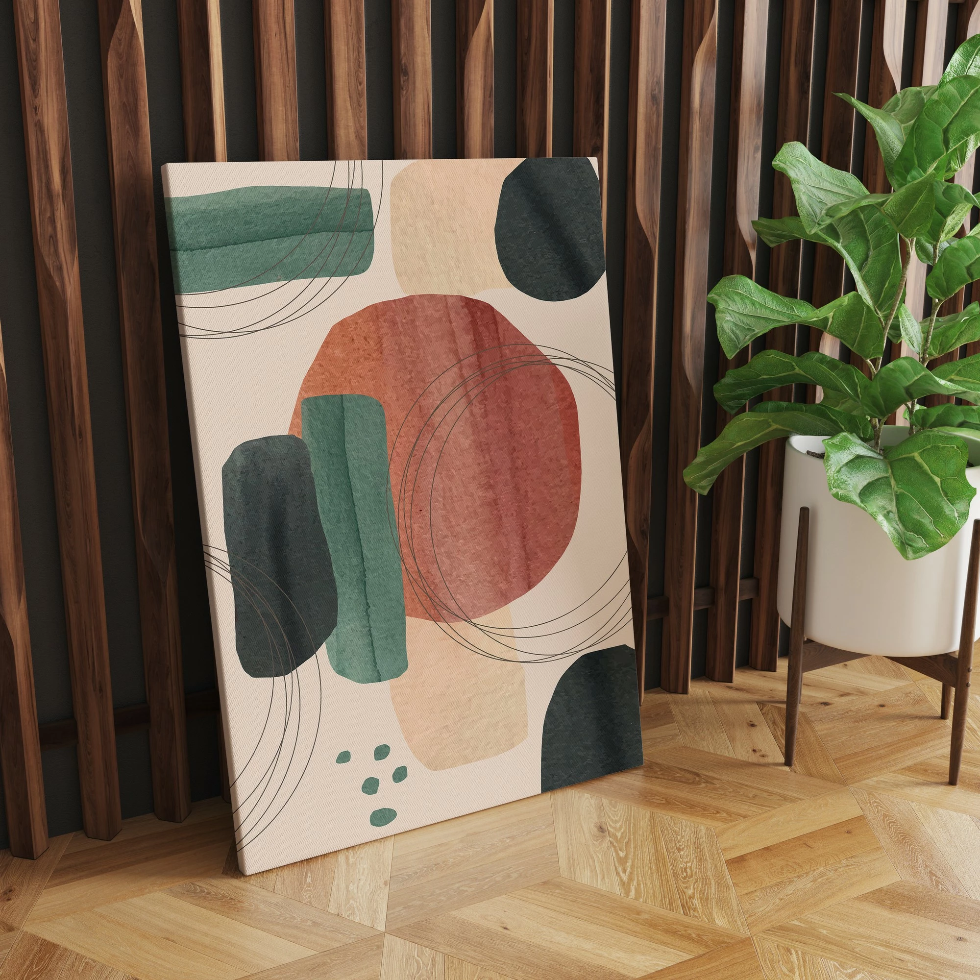Pikturë dekorative në kanavacë, Wallity, ASR_CNV25-25, 70x100cm